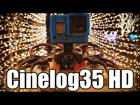 ✅ GEPRC Cinelog35 HD -  Полный Обзор моего FPV Дрона для Полной Gopro! 2022