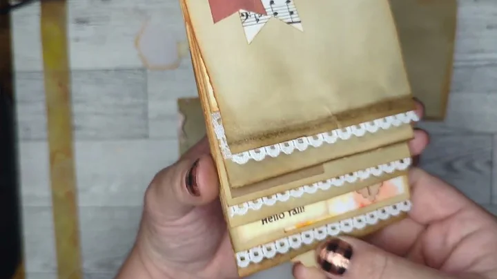 Creating a Stunning Waterfall Feature for Your Junk Journal: Step-by-Step Tutorial