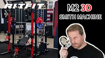RITFIT M2 | RITFIT M2 All-in-One Trainer – 3D Smith Machine Demo & Features@DesignBuildLift