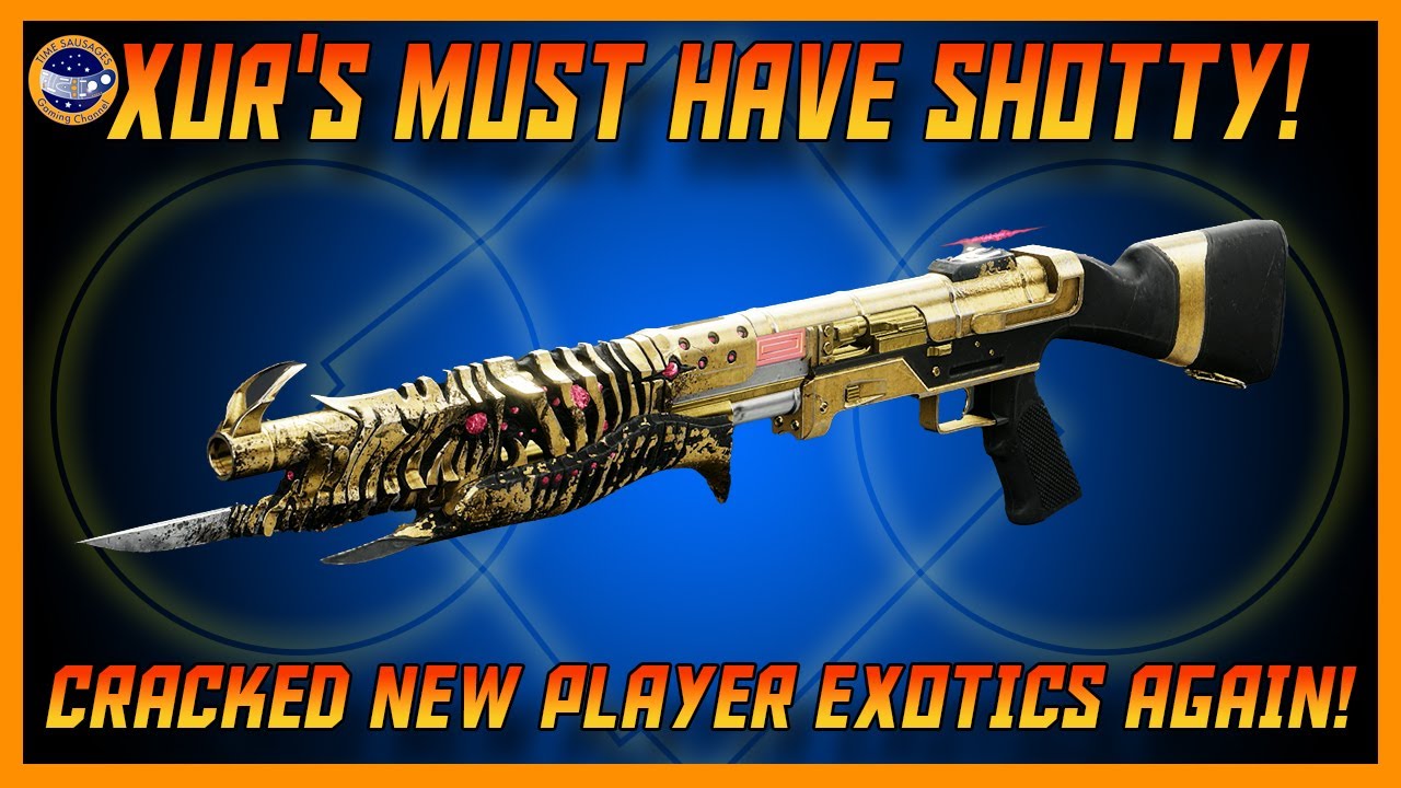 Xur's Cracked Exotic Armor And Hand Cannon!  Crazy Stat Armor! Loads Of Craftables!