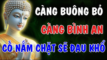 CÀNG BUÔNG BỎ CÀNG BÌNH AN - CỐ NẮM CHẶT SẼ KHỔ ĐAU, BUÔNG LÀ HẠNH PHÚC | Phật Từ An Nhiên