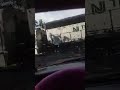 My mother caught a train