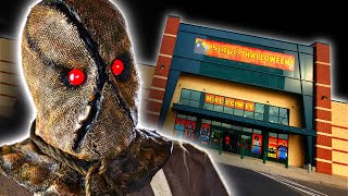 SPIRIT HALLOWEEN 2022 INSIDE ABANDONED DICKS SPORTING GOODS SPRINGFIELD OHIO