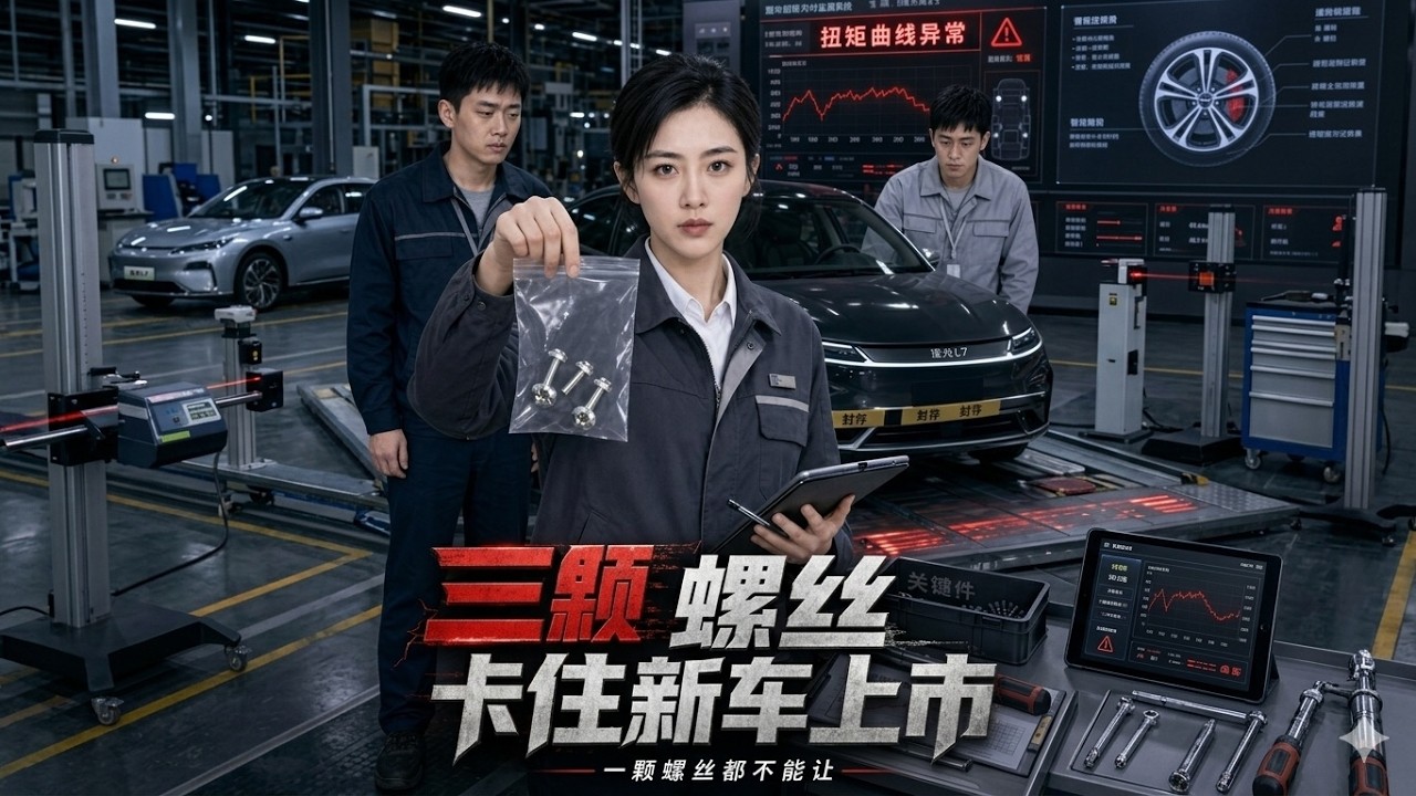 三顆螺絲卡住新車上市