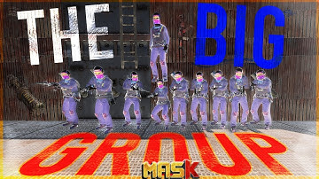 [Rust Eu Long]  THE BIG GROUP (Highlights PvP+Raid)