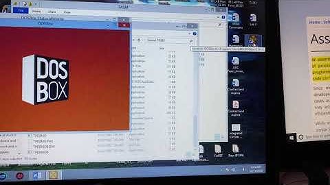 Assembly language programming and TASM installation