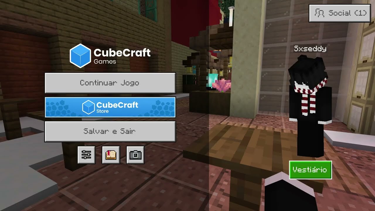 Como estar colocando skins personalizadas pelo Minecraft Bedrock (PC)