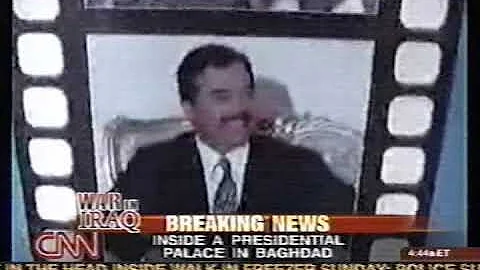 News coverage during the US invasion of Iraq, April 6-7 2003 part 2 - CNN