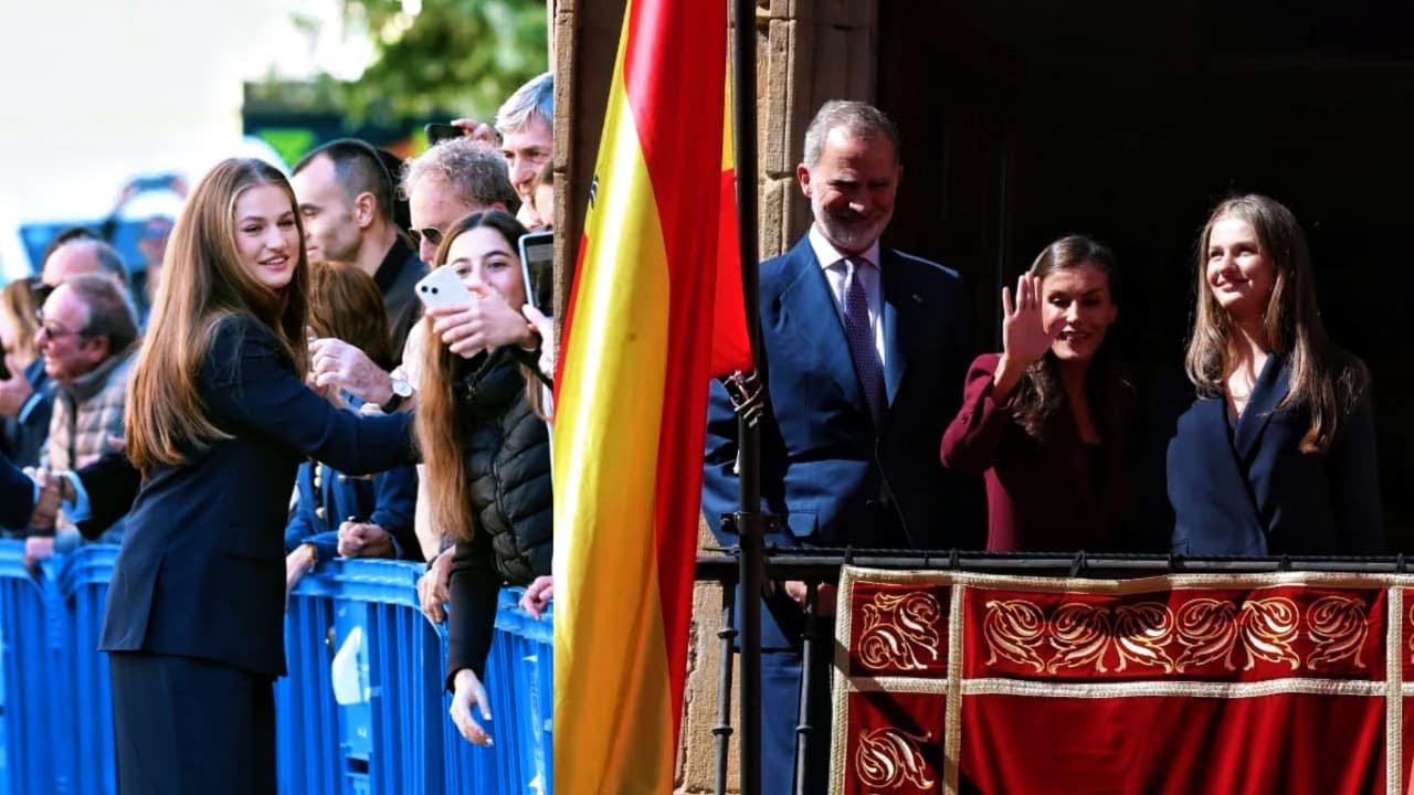 Визит принцессы Леоноры в Наварру приветствуется ✨ 