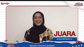 'JUARA' Pengucapan Awam Dari Kolej Tunku Kurshiah | Hari Malaysia 2021