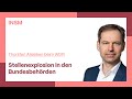 WDR - Aktuelle Stunde: INSM-Chef Alsleben zur Stellenexplosion in den Bundesbehörden