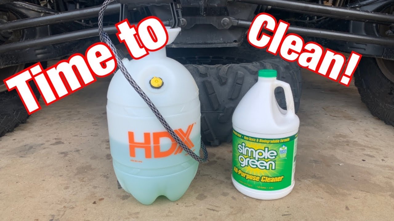 SXS UTV Wash Tip with Simple Green YouTube