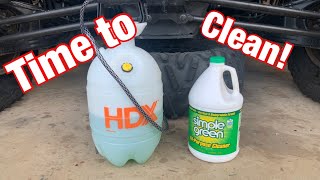 SXS UTV Wash Tip with Simple Green screenshot 1