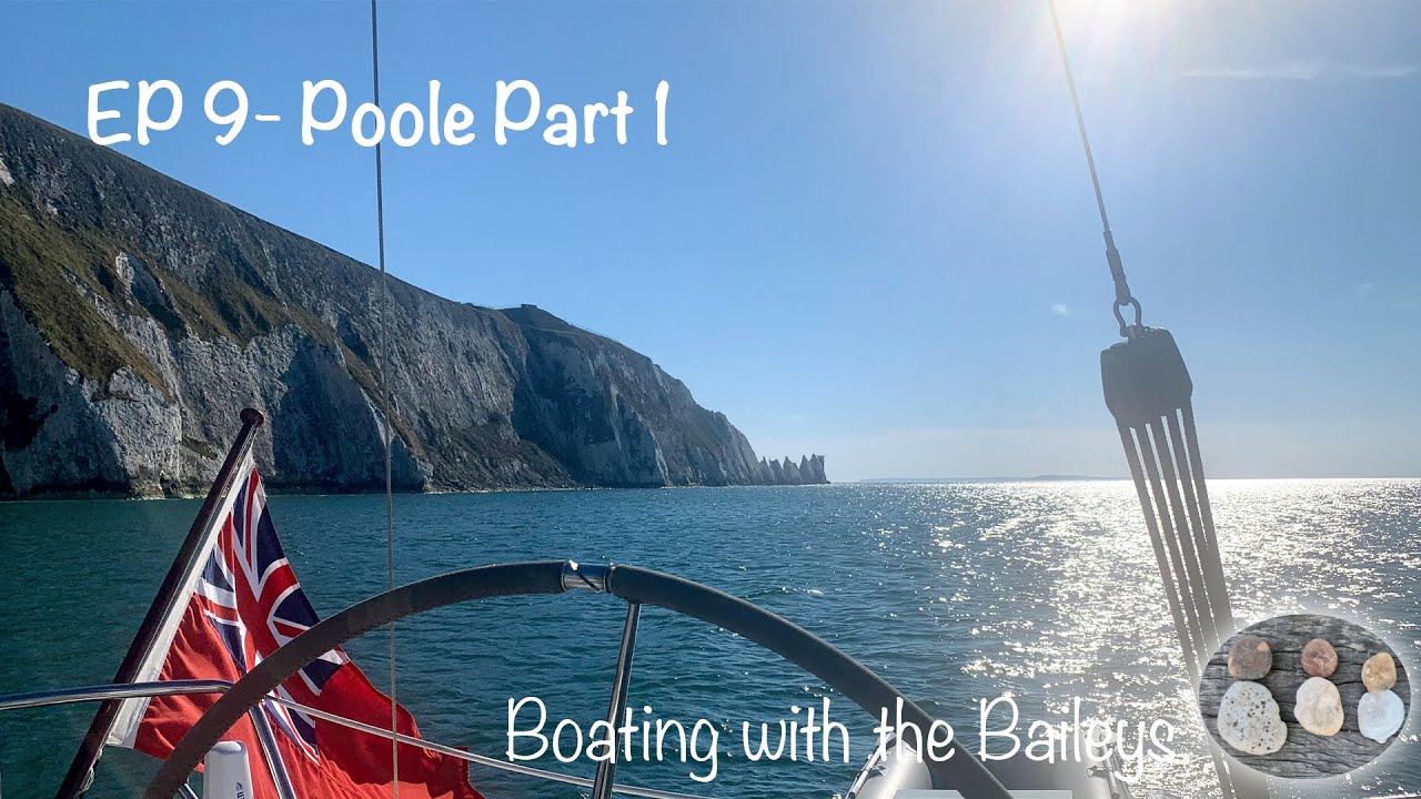 Sailing to Poole Harbour | Our First Family Anchorage Overnight on the Hook! | Part 1