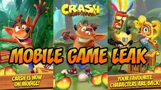New 2020 Crash Bandicoot Mobile Game by Candy Crush Developers Leaked