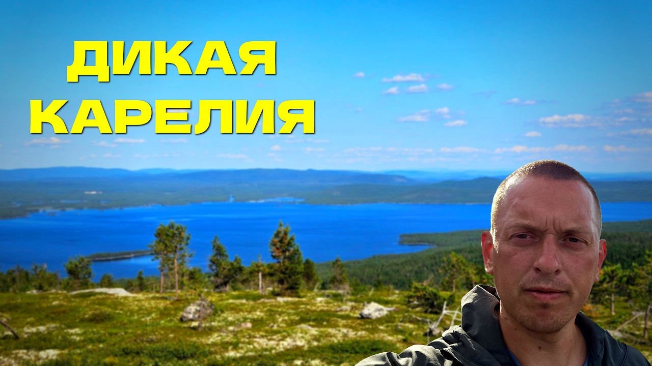 Карелия с севера на юг. Часть 1: Озеро Толванд. Сходил на Тюртойву, привыкаю к жаре, съел гнус.