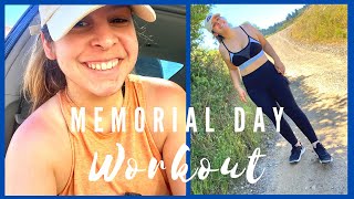 Memorial Day Workout Vlog | First Time Murph Memorial Day Workout