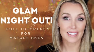HOLIDAY MAKEUP LOOK, DATE NIGHT  | step by step  tutorial for mature skin holiday makeup 2021 screenshot 4