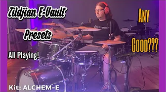 Zildjian AlCHEM-E E-Vault Playing All Kit Presets - All Playing