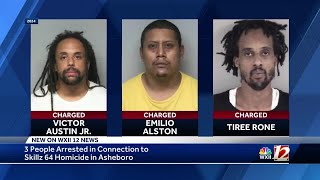 Three Arrested in Deadly Asheboro Gaming Center Robbery
