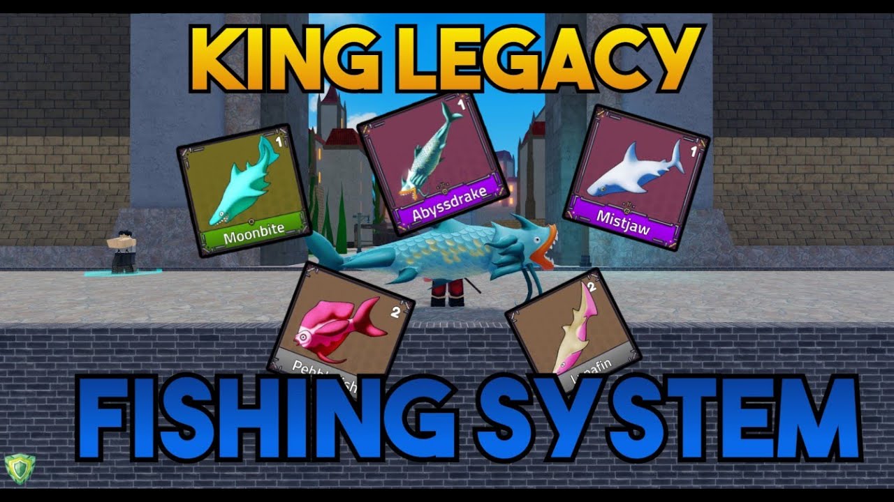 Система рыболовства King Legacy | Обновление 9