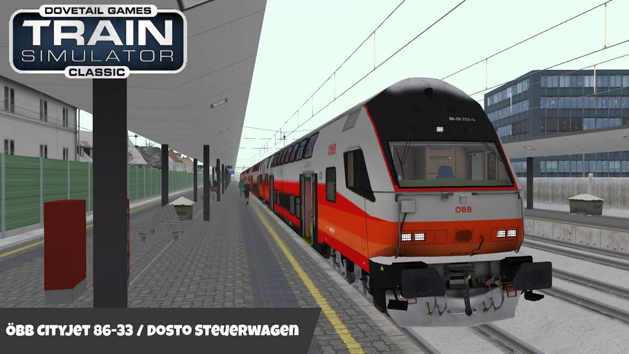 ÖBB Cityjet Dosto 86-33 | Lindau - Dornbirn | TRAIN SIMULATOR CLASSIC | Ansagen