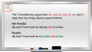 parallel structure part 2 (teaching tips)