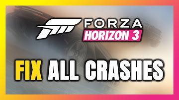 How to FIX Forza Horizon 3 Crashing, Freezing, Not Launching, Stuck & Black Screen