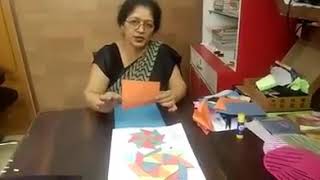 #origami Presentation #Regular octagon #Art integrated task in Maths #Enjoy😊