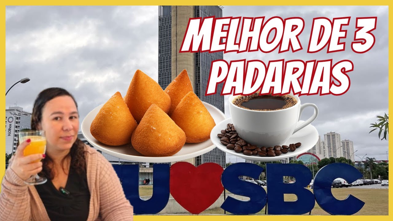 Fomos Atrás da Melhor Coxinha do Mundo em São Bernardo Padaria Brasileira, Bella Assunção, Keneddy