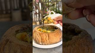 קערת לחם למרק מקמח מלא