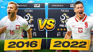 🇵🇱 REPREZENTACJA POLSKI 2016 vs REPREZENTACJA POLSKI 2022 🇵🇱 | 🥊 FIFA 22 POJEDYNKI 🥊