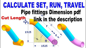 Rolling Offset Calculation in Piping – Easy Way to Find Set, Run, and Travel