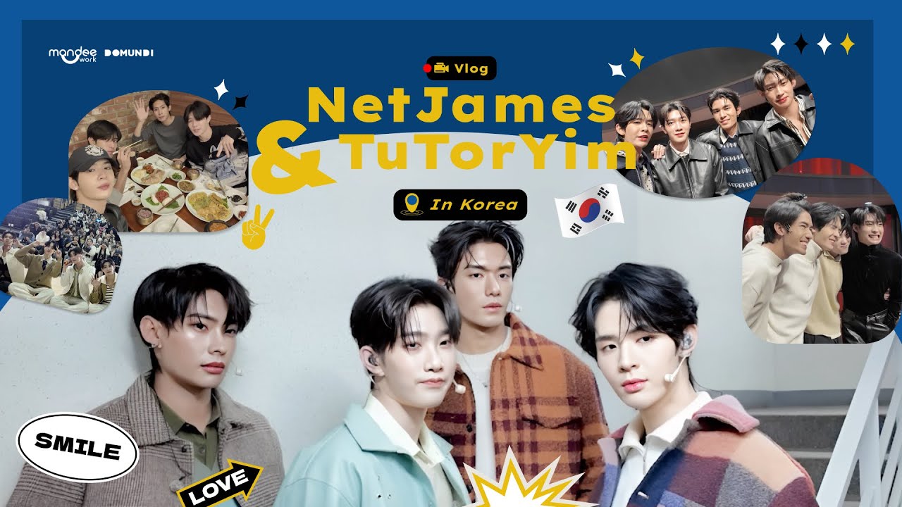 Vlog NetJames & TutorYim in Korea
