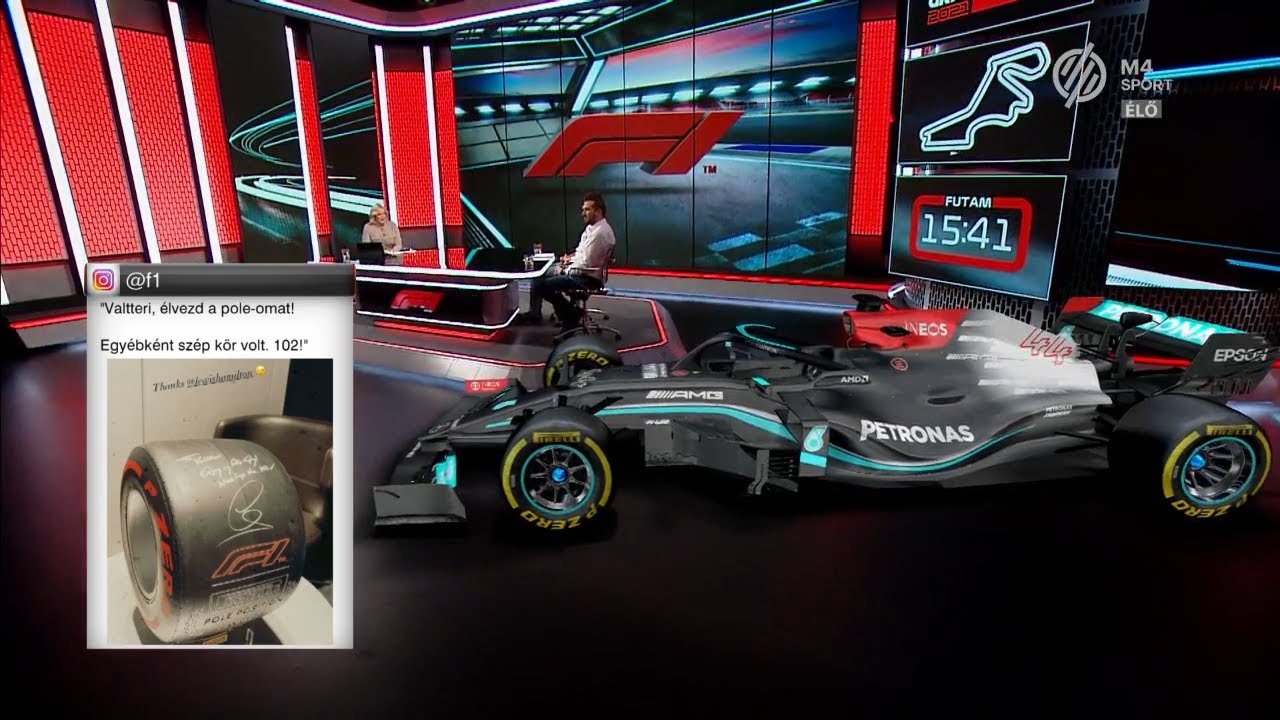 Lewis Hamilton: Valtteri, élvezd a pole-omat! | M4 Sport