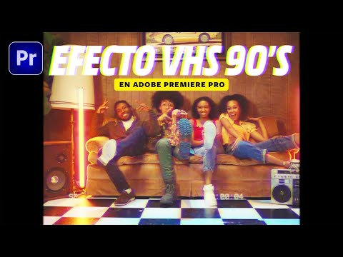 HOW TO CREATE THE 90S VHS RETRO EFFECT IN Adobe Premiere Pro (Easy Tutorial)