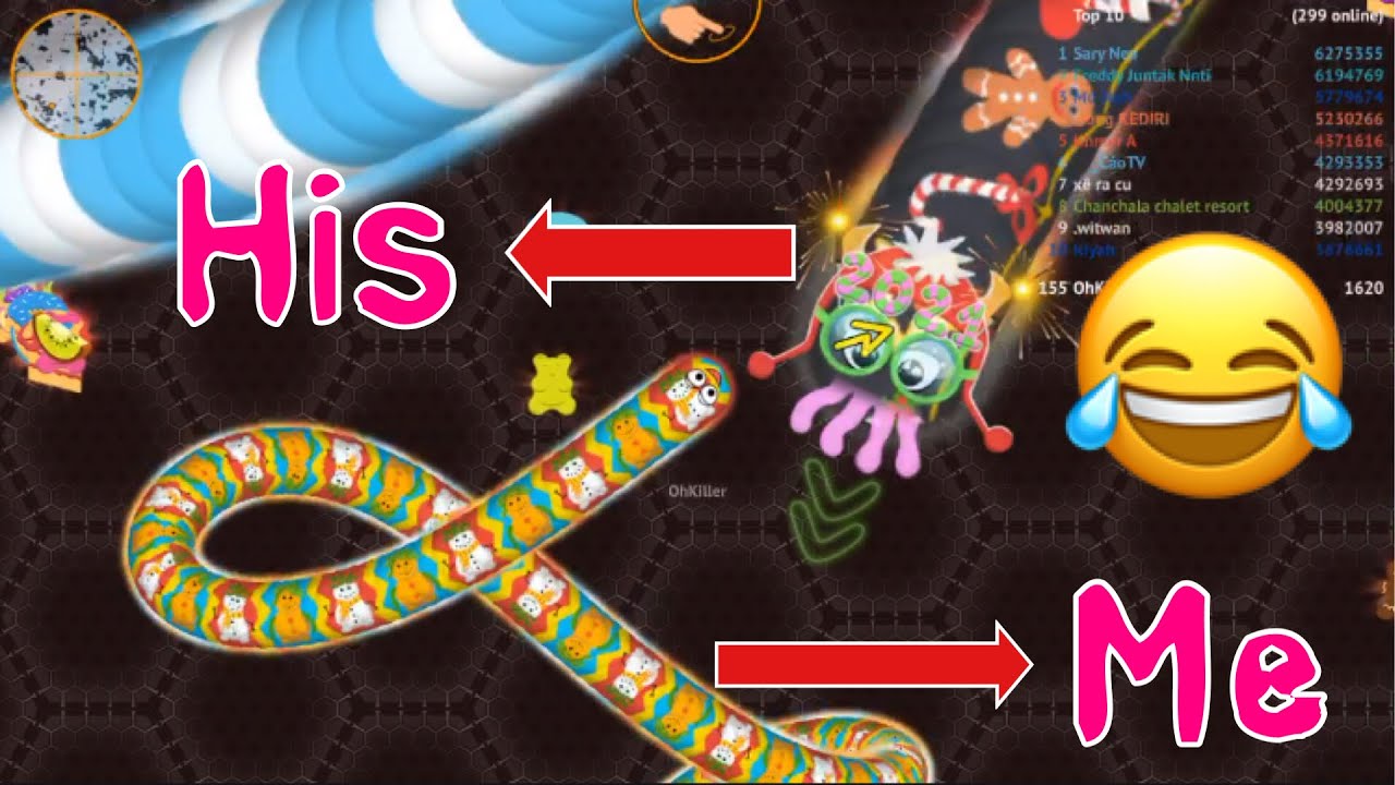 How to play Wormate .io - Voracious Snake #3 | KHoM CHANBUNLY