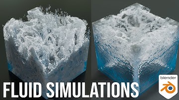 Fluid Simulations for Beginners Blender Tutorial ( FLIP Fluids)