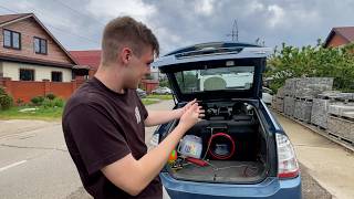 Ставим Сабвуфер  Pioneer на Toyota Prius