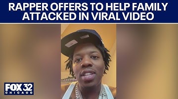 Chicago rapper offers to help woman, her young son brutally attacked in viral video