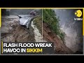 Sikkim flash floods: Heavy rainfall hampers search for missing Indian troops | WION Newspoint