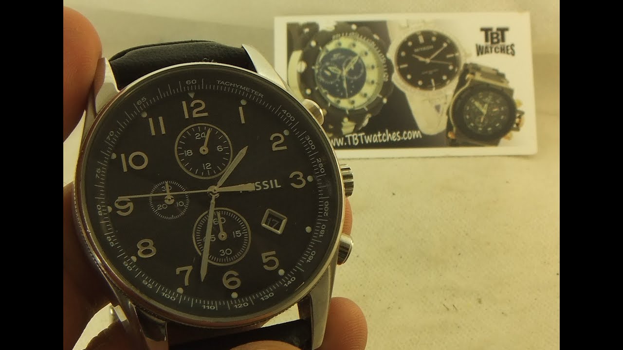 How to change a battery on Fossil watch model number FS4761 (40501407