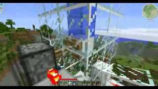 Emergency Pistons water escape shaft. Minecraft. screenshot 5