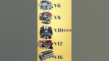 Which Engine sounds the Best? #shorts #v6 #v8 #v10 #v12 #w16 #v16 #engine #supercars #automobile