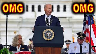 Joe Biden INSULTS Police at National Peace Officers Event..... screenshot 5