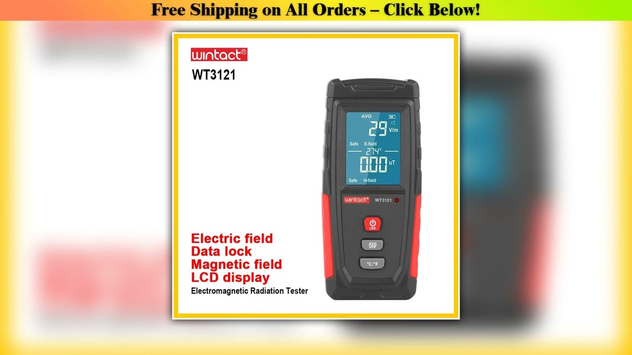 Wintact Emf Tester — Review (2025): Wintact EMF Tester Electromagnetic Field Radiation