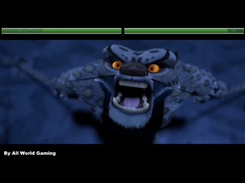 Tai Lung Vs Rhino Guards With Healthbars