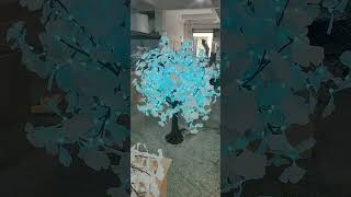 1.5M RGBW LED Ginkgo Tree Light with Color Changing Effects #lightingdesign #commerciallighting