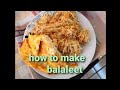 How to make balaleet  arabic food