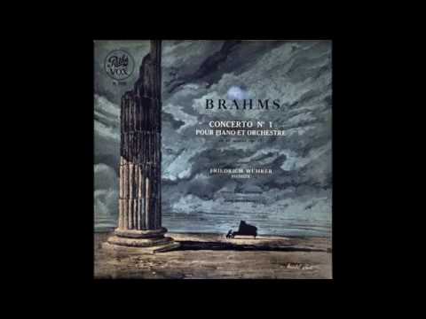 Brahms "Piano Concerto No 1" Friedrich Wührer